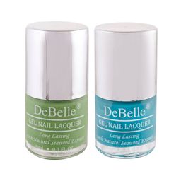 DeBelle Set of 2 Gel Nail Polish - Mystique Green & Royale Cocktail - 8ml Each-28