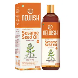 NEWISH Pure & Natural Sesame Cold Pressed Oil 200 ml-13