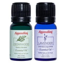 Sugandhim Lavender & Cedarwood Essential Oil - 20 ml image 2