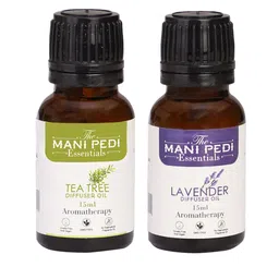 The Mani Pedi Essentials Set Of 2 Teatree & Lavender Diffuser Oil 15 ml-52