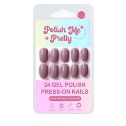 Polish Me Pretty Set Of 24 Gel Polish Press On Nails - Rosy-image-63