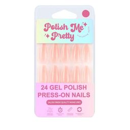 Polish Me Pretty Set Of 24 Gel Polish Press On Nails - Pine Ombre-image-61
