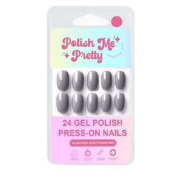 Polish Me Pretty Set Of 24 Gel Polish Press On Nails - Mink-image-65