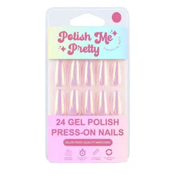 Polish Me Pretty Set Of 24 Gel Polish Press On Nails - Galaxy-image-58