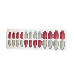CHRONEX Set Of 24 Matte Finish Reusable Press On Nail Extensions image 3