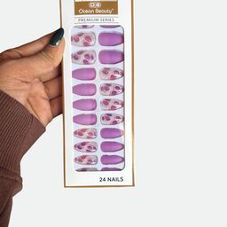 CHRONEX Set Of 24 Reusable Press On Nail Extensions image 2