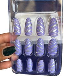 CHRONEX Set Of 12 Reusable Press On Nail Extensions image 2
