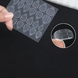 CHRONEX Set Of 24 Glitter Reusable Press On Nail Extensions image 3