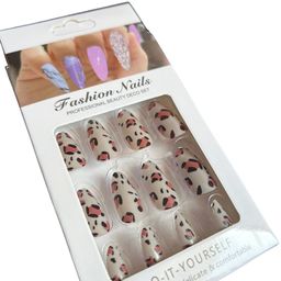 CHRONEX Set Of 12 Matte Finish Reusable Press On Nail Extensions image 4