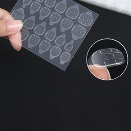 CHRONEX Set Of 24 Matte Finish Reusable Press On Nail Extensions image 5