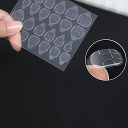 CHRONEX Set Of 12 Matte Finish Reusable Press On Nail Extensions image 5