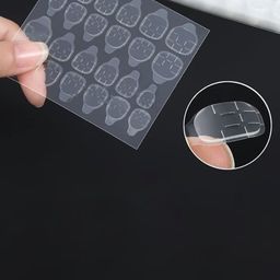 CHRONEX Set Of 12 Matte Almond Press On Nails image 3
