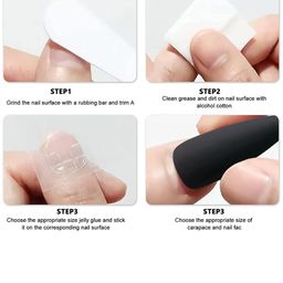 CHRONEX Set Of 24 Reusable Press On Nail Extensions image 4