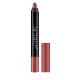 SWISS BEAUTY Non Transfer Matte Crayon Lipstick - Peach Love-13