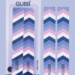 GUBB Set of 2 Blue and White Nail Filers-15