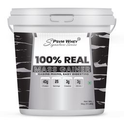 PSVM Whey Signature Series 100% Real Mass Gainer,  11 lb  Vanilla -image-92