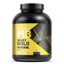 MuscleBlaze Whey Gold Protein,  4.4 lb  Gourmet Vanilla -image-74