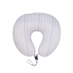 haus & kinder Kids Purple Printed Pure Cotton Breathable Feeding/Nursing Baby Pillow-11