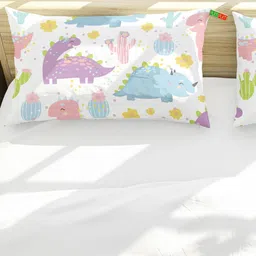 Pum Pum Kids White Printed Sleep Pillow-image-63