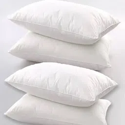 AVI 4 Pieces Microfiber Filled Medium-Firm Soft Bed Pillows-image-8