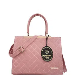 YOYOWING Geometric Textured Structured Quilted Handheld Bag-26
