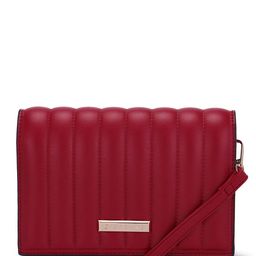 GIORDANO Structured Sling Bag with Quilted Details-picture-10