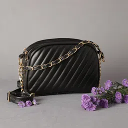 MINI WESST Textured Structured Sling Bag image 1