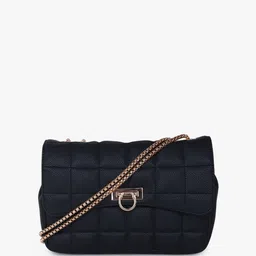 Carlton London Structured Sling Bag with Quilted-6