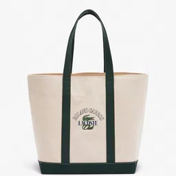 Lacoste Oversized Pure Cotton Shopper Tote Bag-3