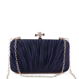 ODETTE Textured Structured Sling Bag With Quilted image 4
