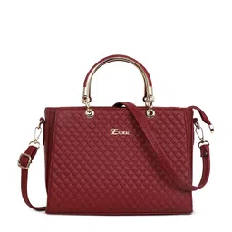 Exotic Structured Handheld Bag with Quilted image 2