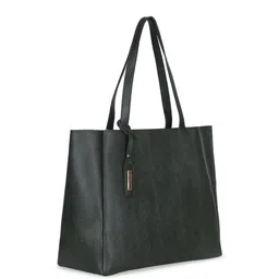 Toteteca PU Structured Tote Bag With Quilted image 3