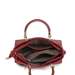 Exotic Structured Handheld Bag with Quilted image 3