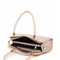 AMYENCE Textured Structured Handheld Bag With Quilted image 3