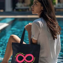 Doodle Unisex Printed Eco-Friendly Reusable Cotton Structured Tote Bag-17