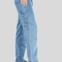 Tailoraedge Men Comfort Slim Fit Light Fade Clean Look Jeans-picture-31
