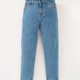 Ed-a-Mamma Boys Mid-Rise Clean Look Stretchable Cotton Jeans-image-62