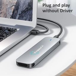 CYBERX Portable 512GB Slim USB Type C SSD image 3