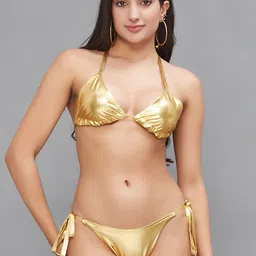 SECRETS BY ZEROKAATA Halter Neck Bikini Swim Set-image-41