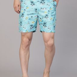 Style Quotient Men Nautical Printed Mid Rise Swim Bottom-image-87