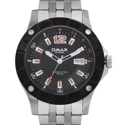 Omax Men Black Dial Watch-14