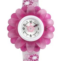 zoop from titan Zoop Girls Silver Toned Dial Watch-picture-12