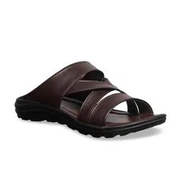 Khadims Men Brown Comfort Sandals-image-76