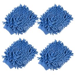 Kuber Industries Set Of 4 Multi-Purpose 50 GSM Cleaning Fringed Gloves-image-79
