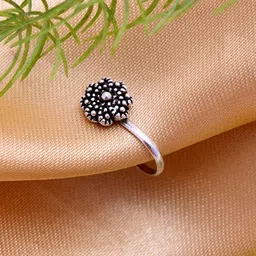 Abhooshan Sterling Silver Stud Nosepin-picture-38