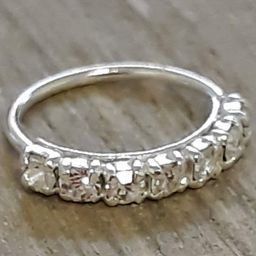 Abhooshan 92.5 Sterling Silver Ring Nosepin-54