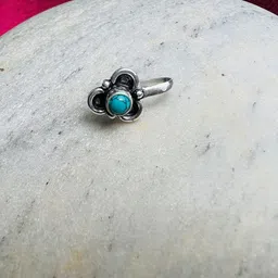 Arte Jewels Stone Studded Septum Nosepin-33