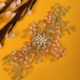 Saraf RS Jewellery Women Beaded Comb Pin-28
