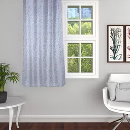 THE CONVERSION Grey Window Curtain-18