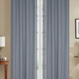 Homefab India Set of 2 Sheer Door Curtain-image-95